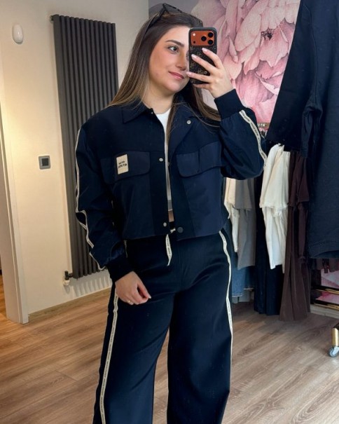 QUZU LACİVERT PANTOLON 
