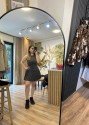 QUZU PİLE DETAYLI ELBİSE 