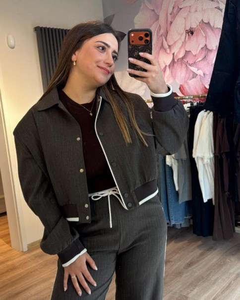 QUZU KAHVERENGİ BOMBER CEKET 