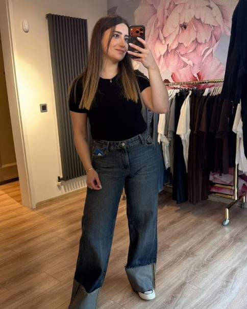 PAÇA DETAYLI JEAN 