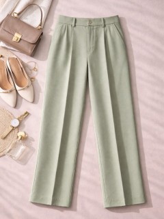 Liora Mint Kumaş Pantolon Liora Mint Kumaş Pantolon