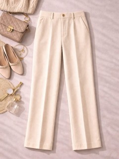 Viera Ekru Kadife Pantolon Viera Ekru Kadife Pantolon