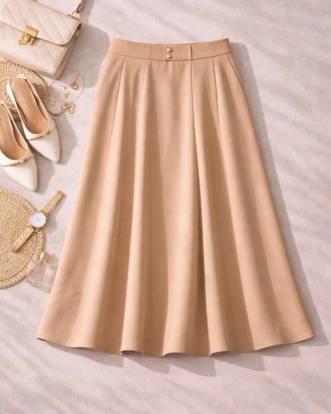 Alina Bej Midi Etek Alina Bej Midi Etek