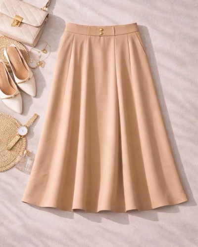 Alina Bej Midi Etek Alina Bej Midi Etek